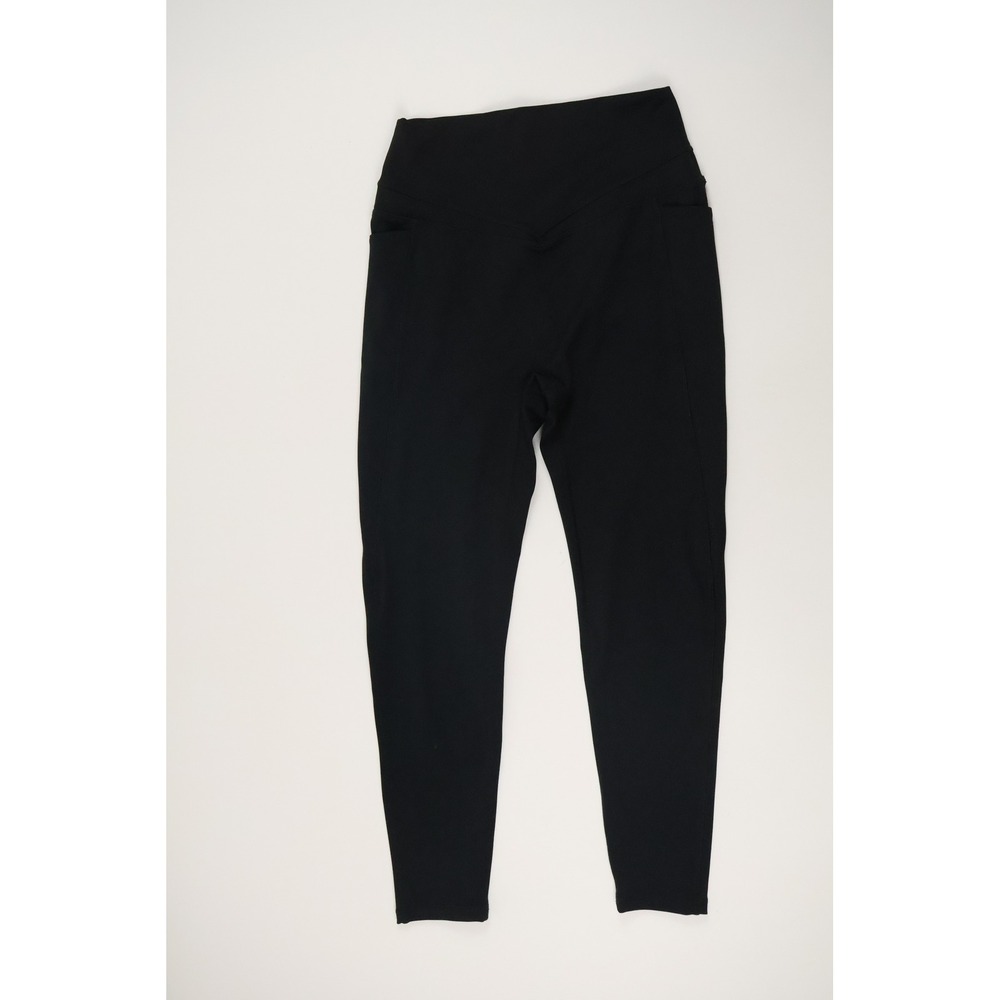 ASMBLY Leggings Velocity High Rise Pockets Black Solid S